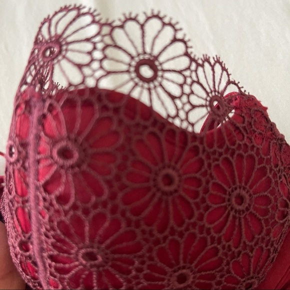 VS Sexy Plunge Coverage Pushup Racerback Lace Bra - Picture 5 of 14
